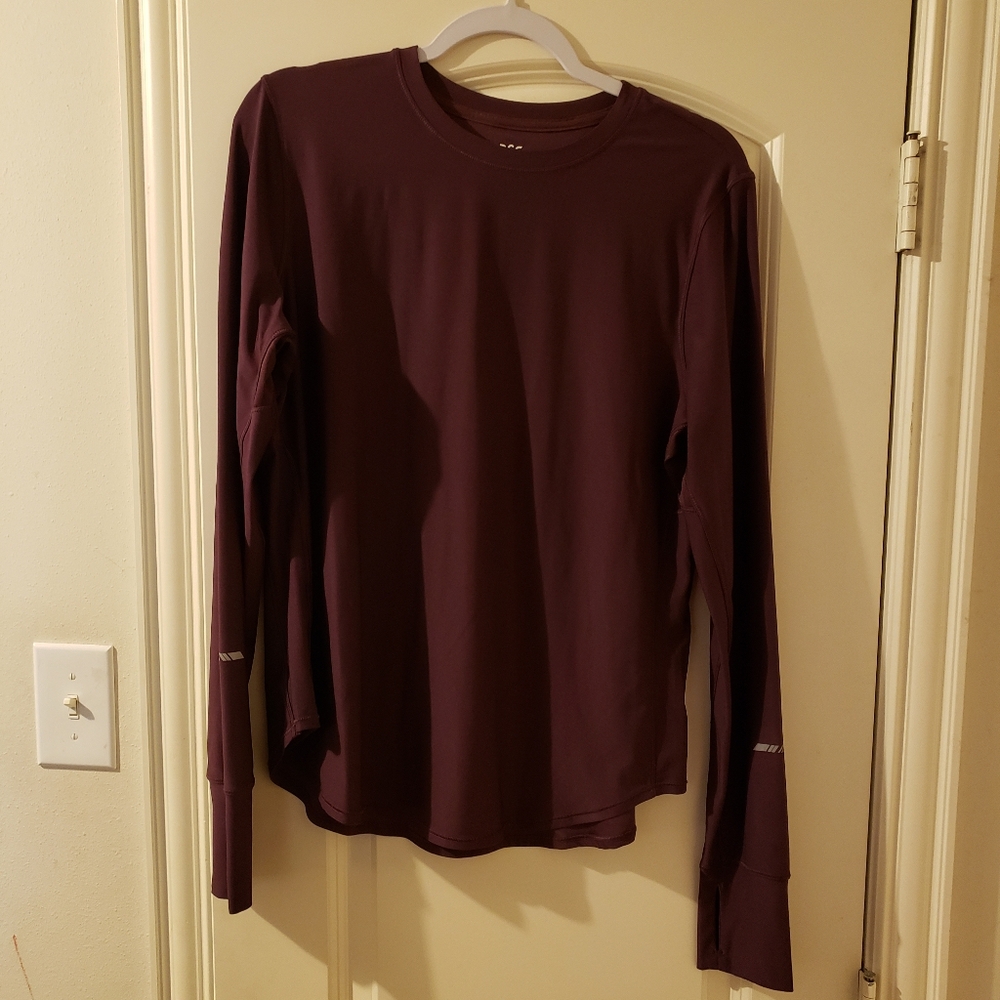 DSG (Dick's Sporting Goods) Womens Run Long Sleeve Shirt in Size XL, Maroon